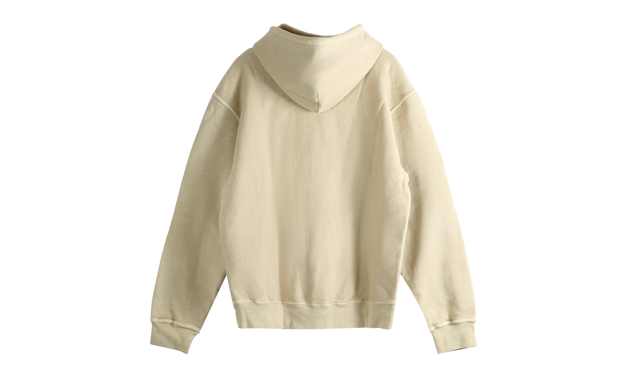 Smooth Stock Pig. Dyed Hoodie "KHAKI" 1925021 KHAK