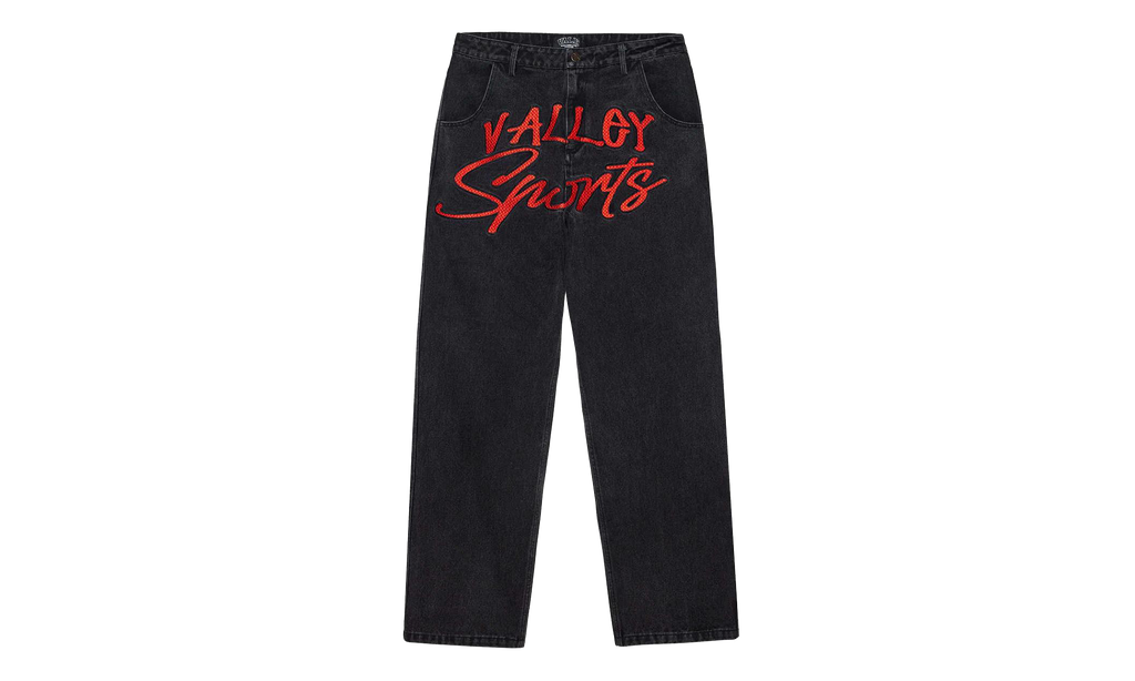 Symbol Denim Pants "Black" VAL164