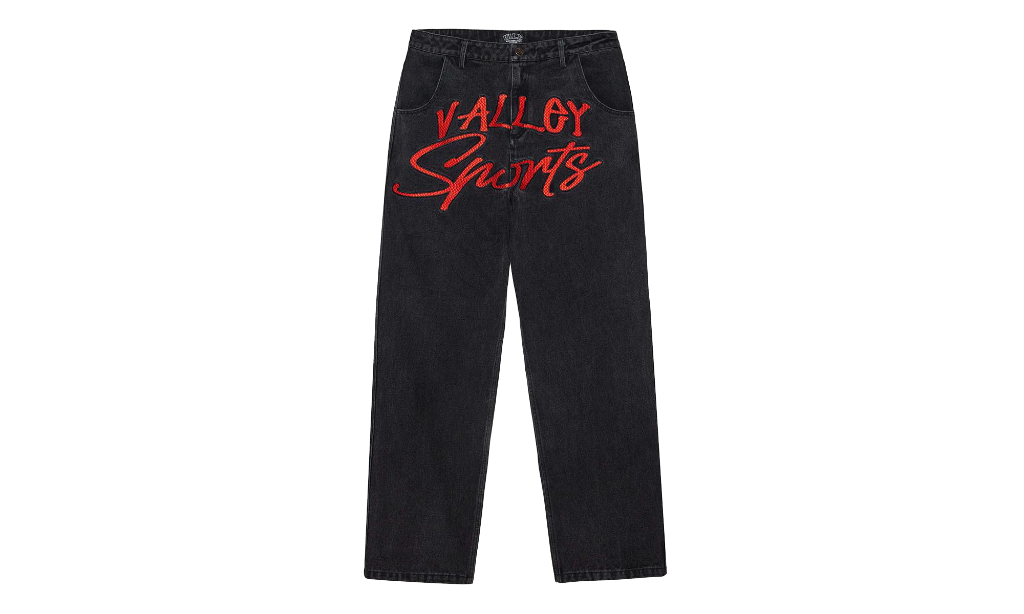 Symbol Denim Pants "Black" VAL164