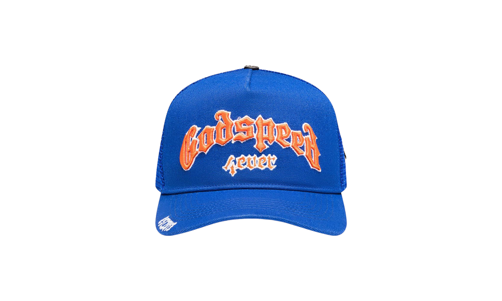 Forever Trucker Hat "Blue / Orange" S2MCZUHJ