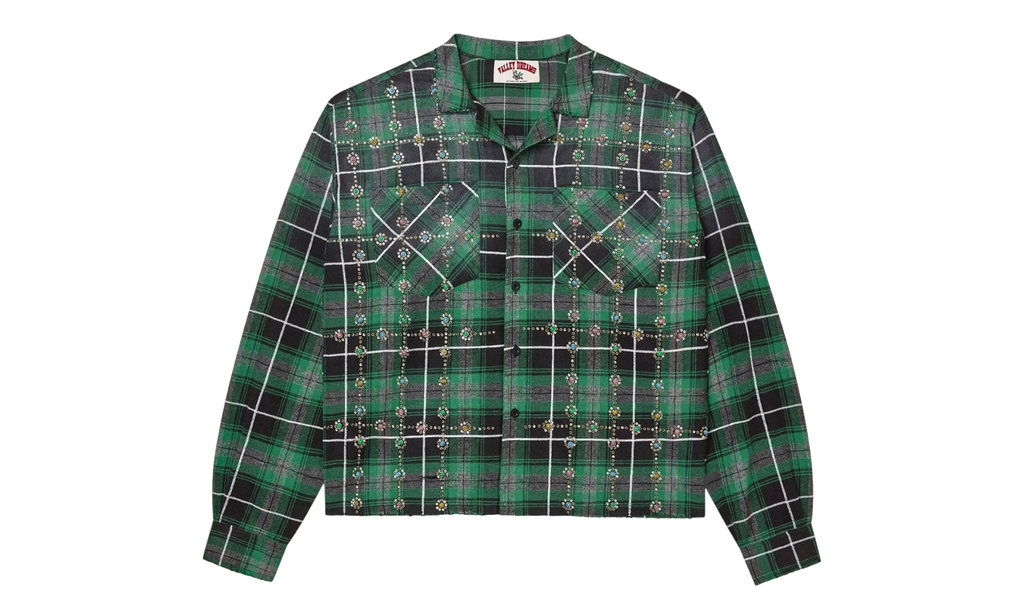 Grinch Gems Flannel "Green" 11451 10004VFGGFG GREE