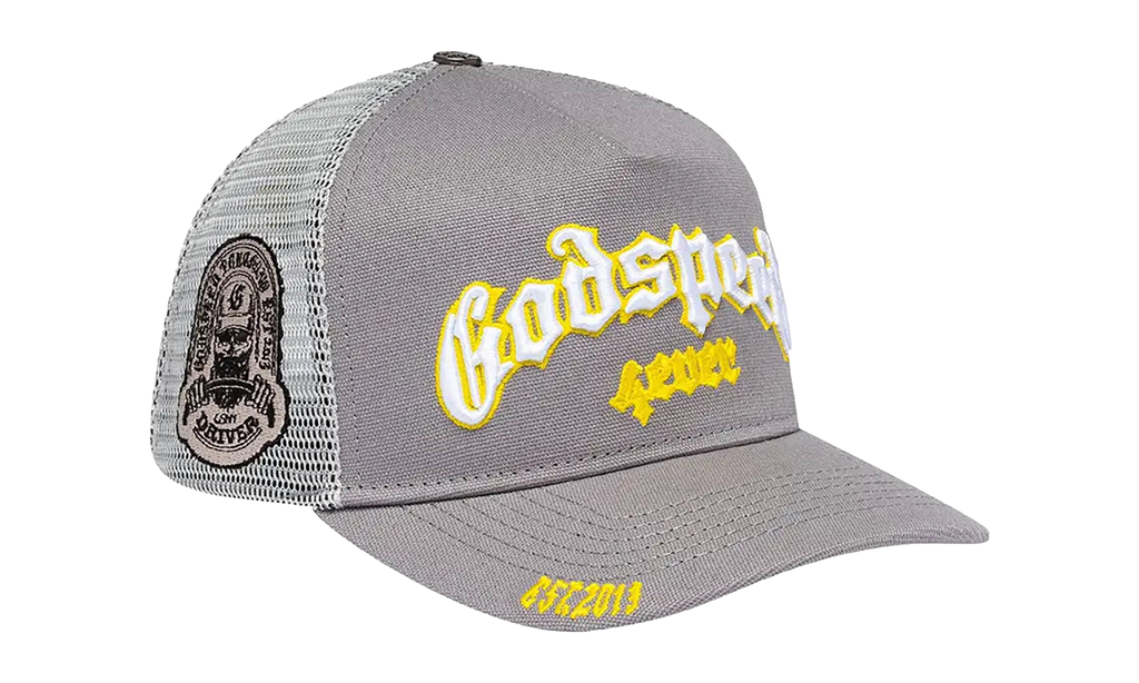 GS Forever Trucker Hat "Grey Yellow Boom" GS114
