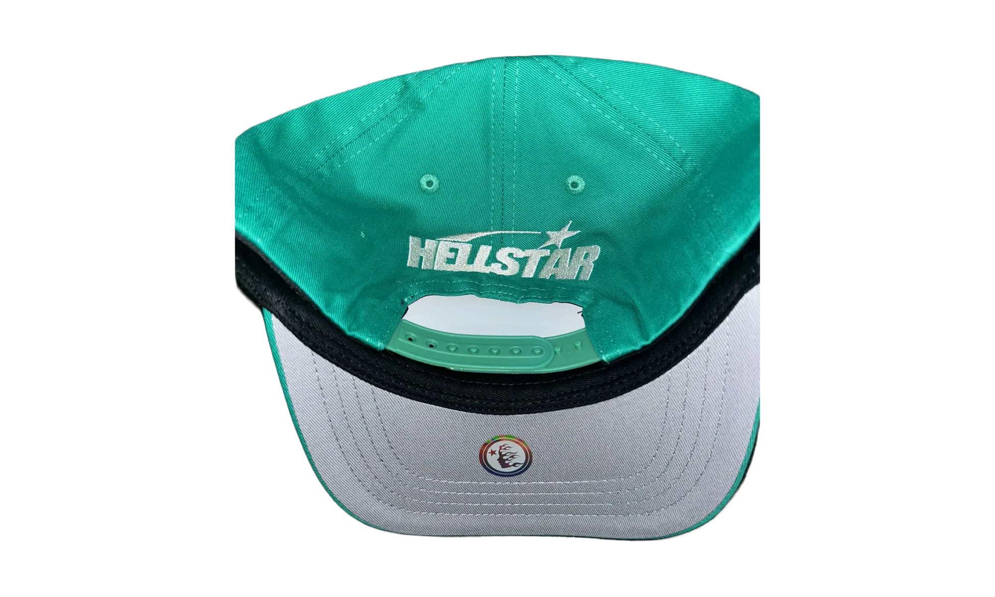 Rhinestone Snapback Hat "Green" HSR143