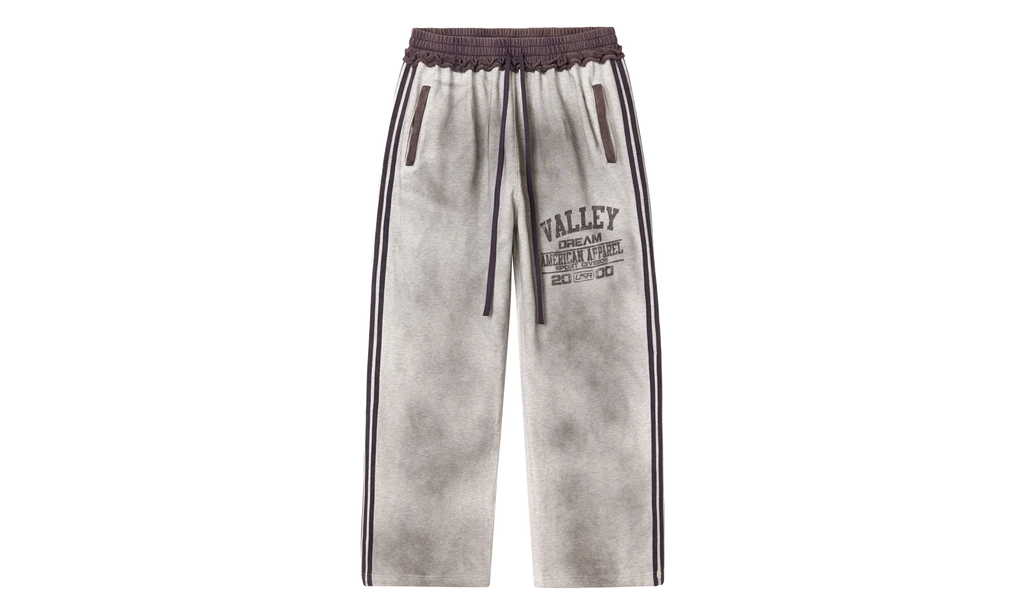 DESTROYER SWEATPANTS "Grey / Purple" VAL104