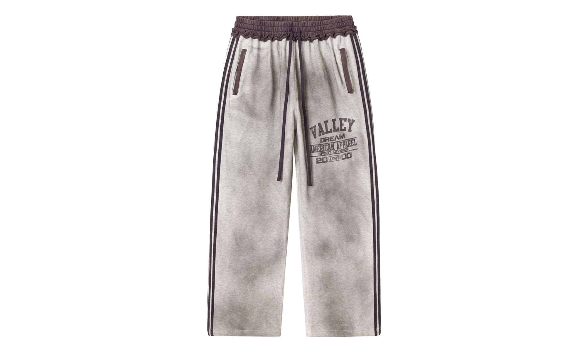 DESTROYER SWEATPANTS "Grey / Purple" VAL104