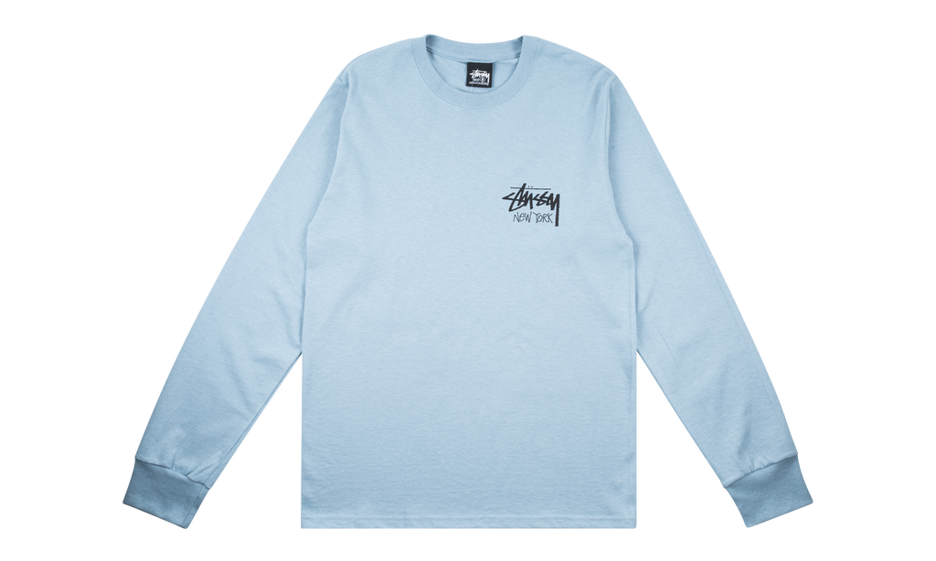 New York Longsleeve Tee "Slate" STUS21