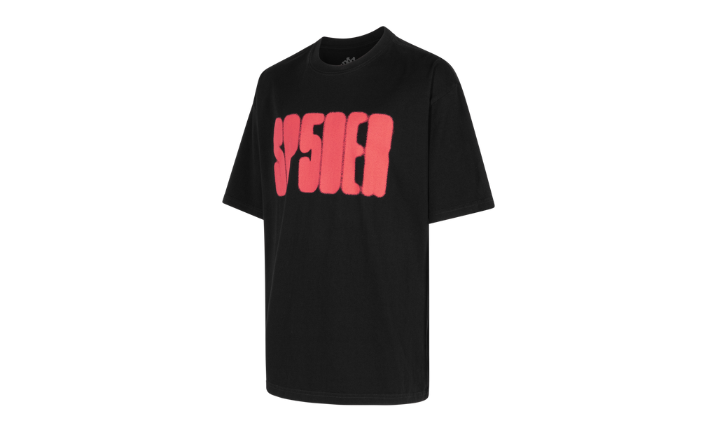 Focused Logo Tee Black "Black" SP5der04