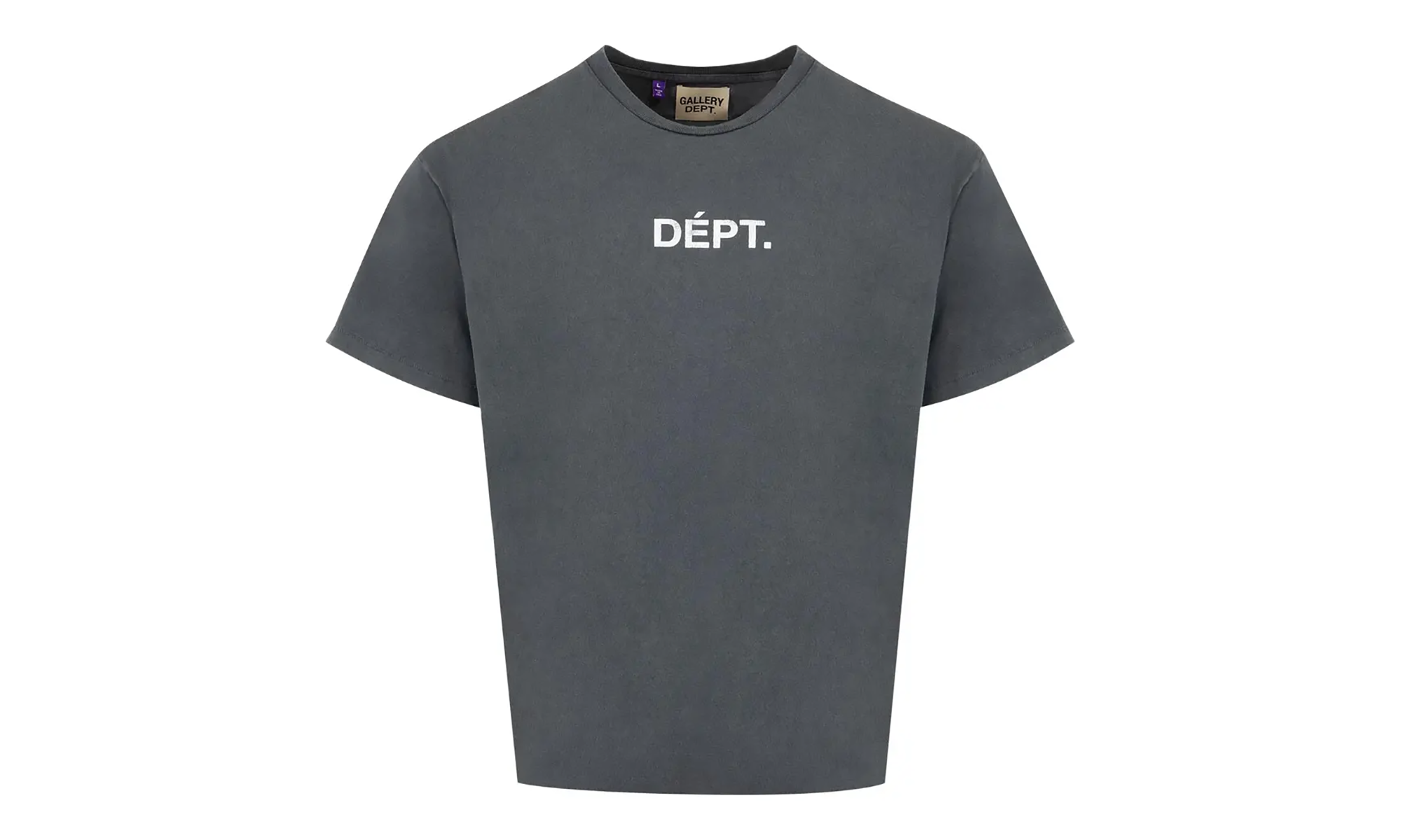 Team Dept Tee "Vintage Black" GD006