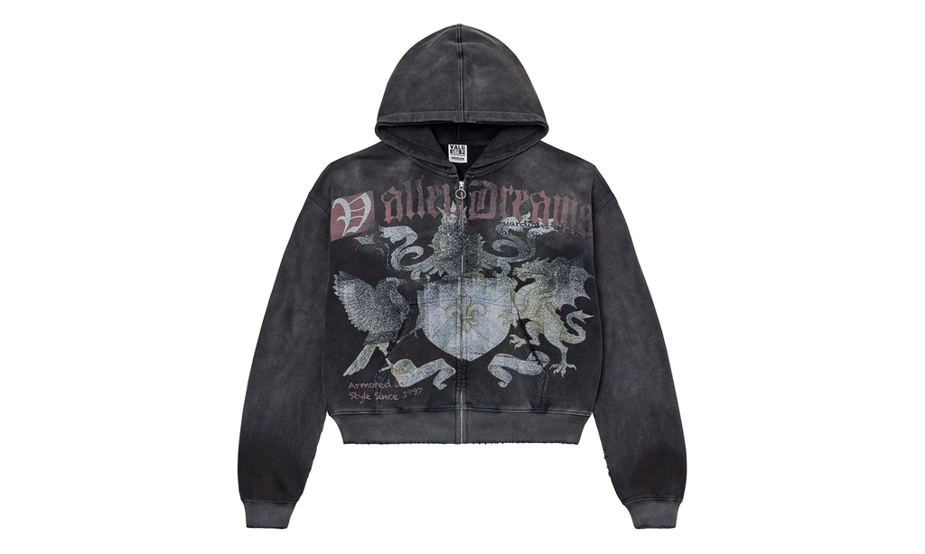 Vendetta Zip Up Hoodie Evo "Black" 10068495