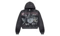 Vendetta Zip Up Hoodie Evo "Black" 10068495