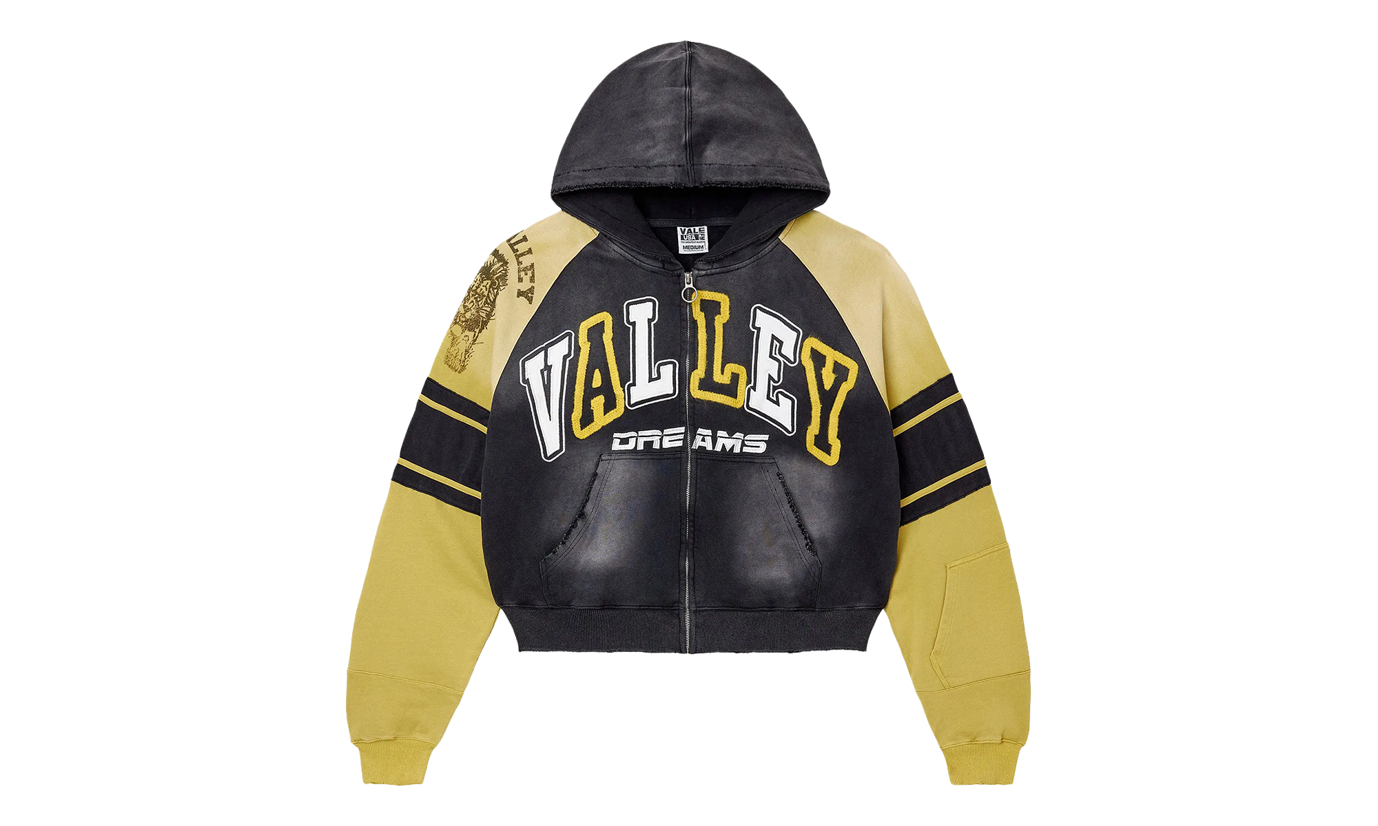 Lethal Zip Up "Black / Yellow" VALE 10 007 VFLZUB BK