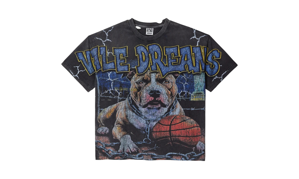 Guard Dog T-Shirt "Washed Black" 8DMJ67CB