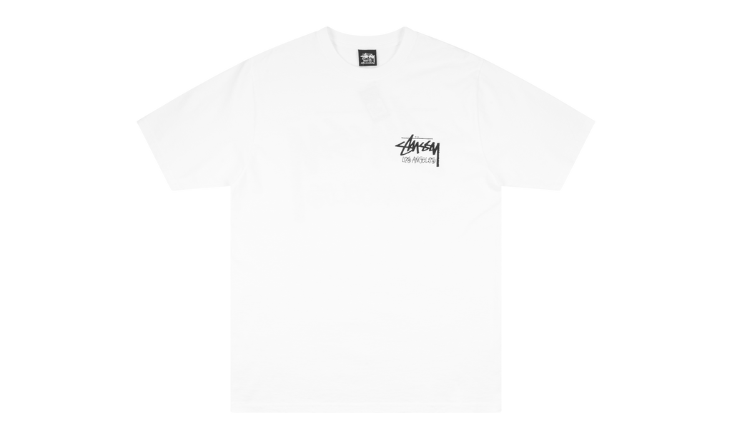 BASIC STÜSSY TEE "Los Angeles Exclusive - White" STUS39
