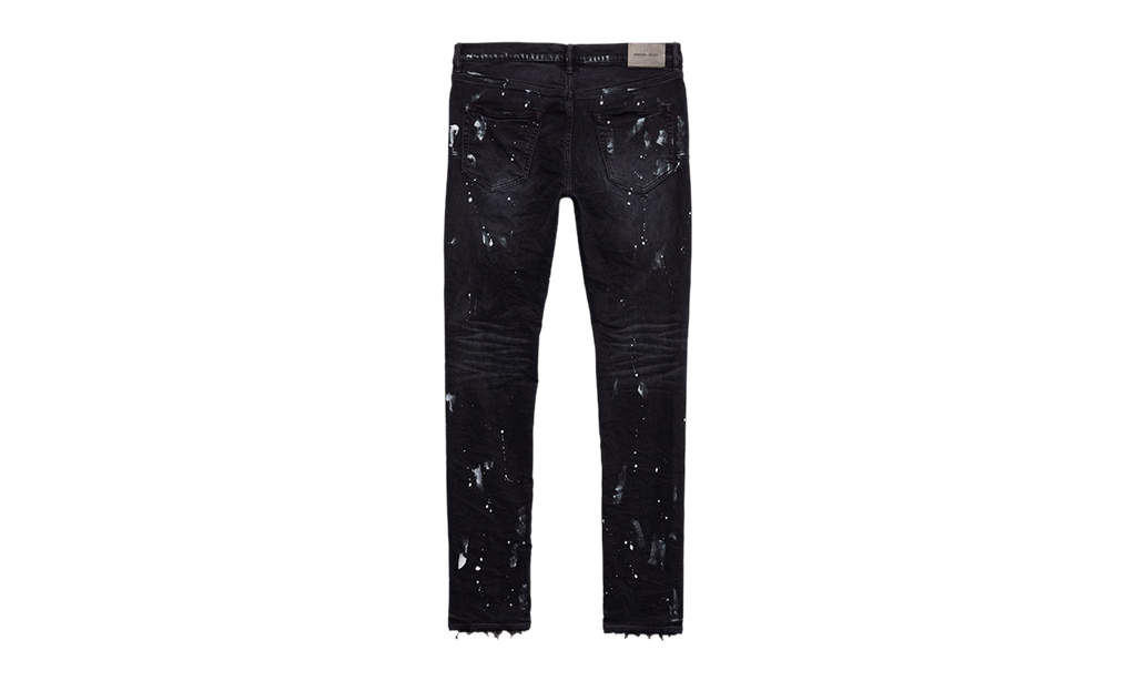 P001 Black Resin Knee Slit "Black" P001 BRKS122