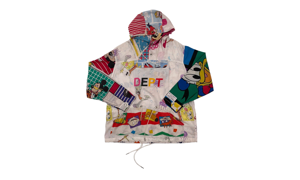 Disney Nick Anorak "White Multi" GDDNAWM