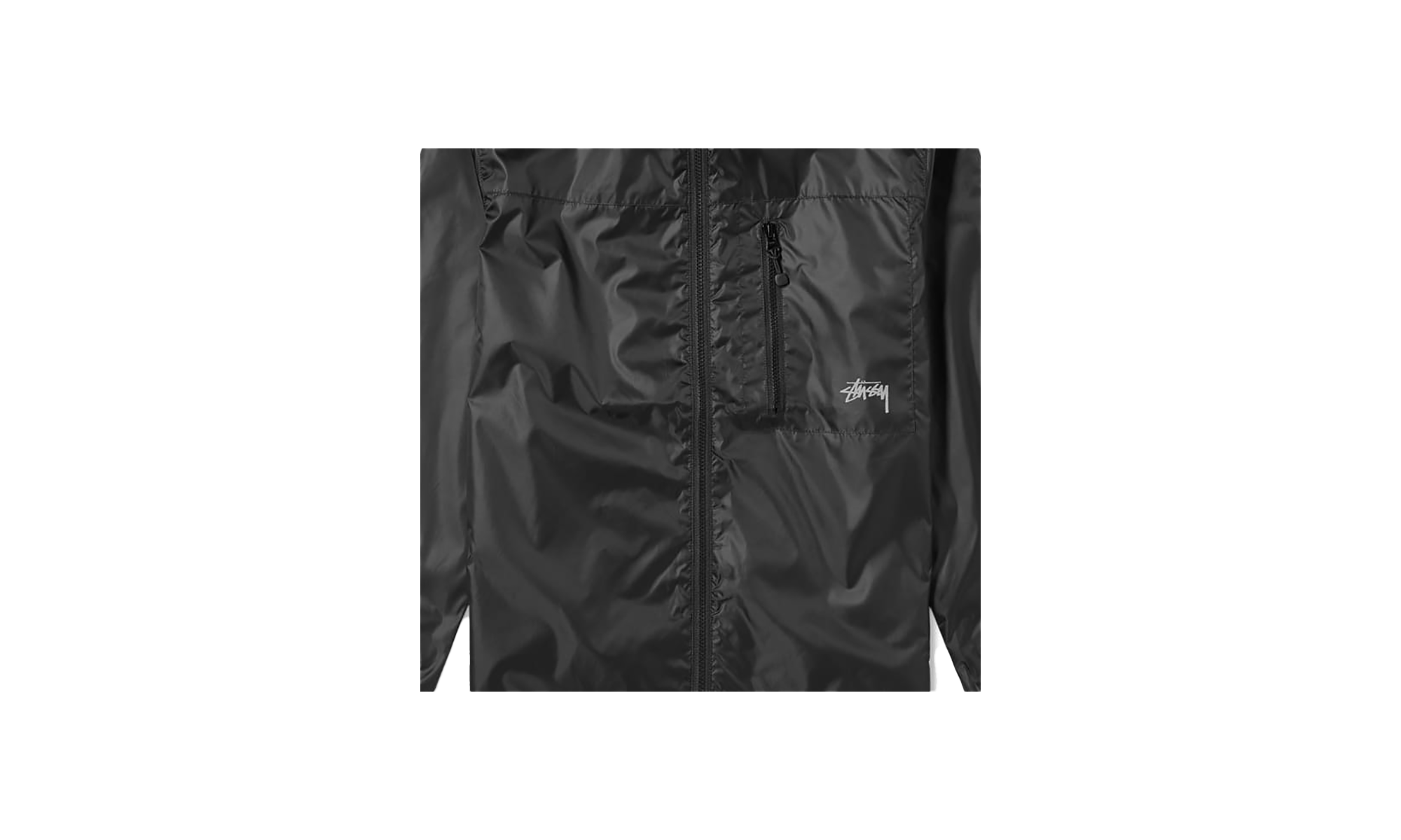 Micro Rip Jacket "Black" STUS83