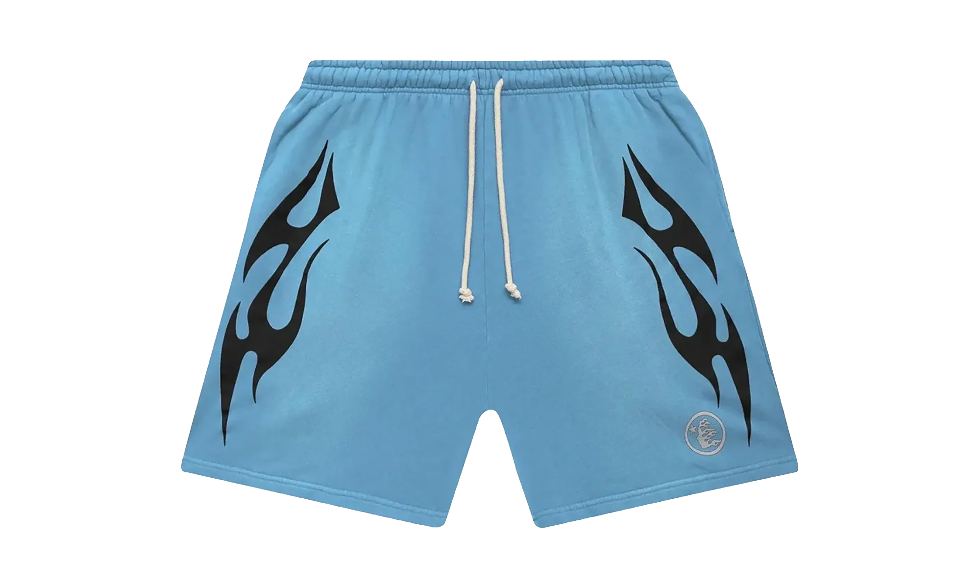 Flame Shorts "Baby Blue / Black" HSR092