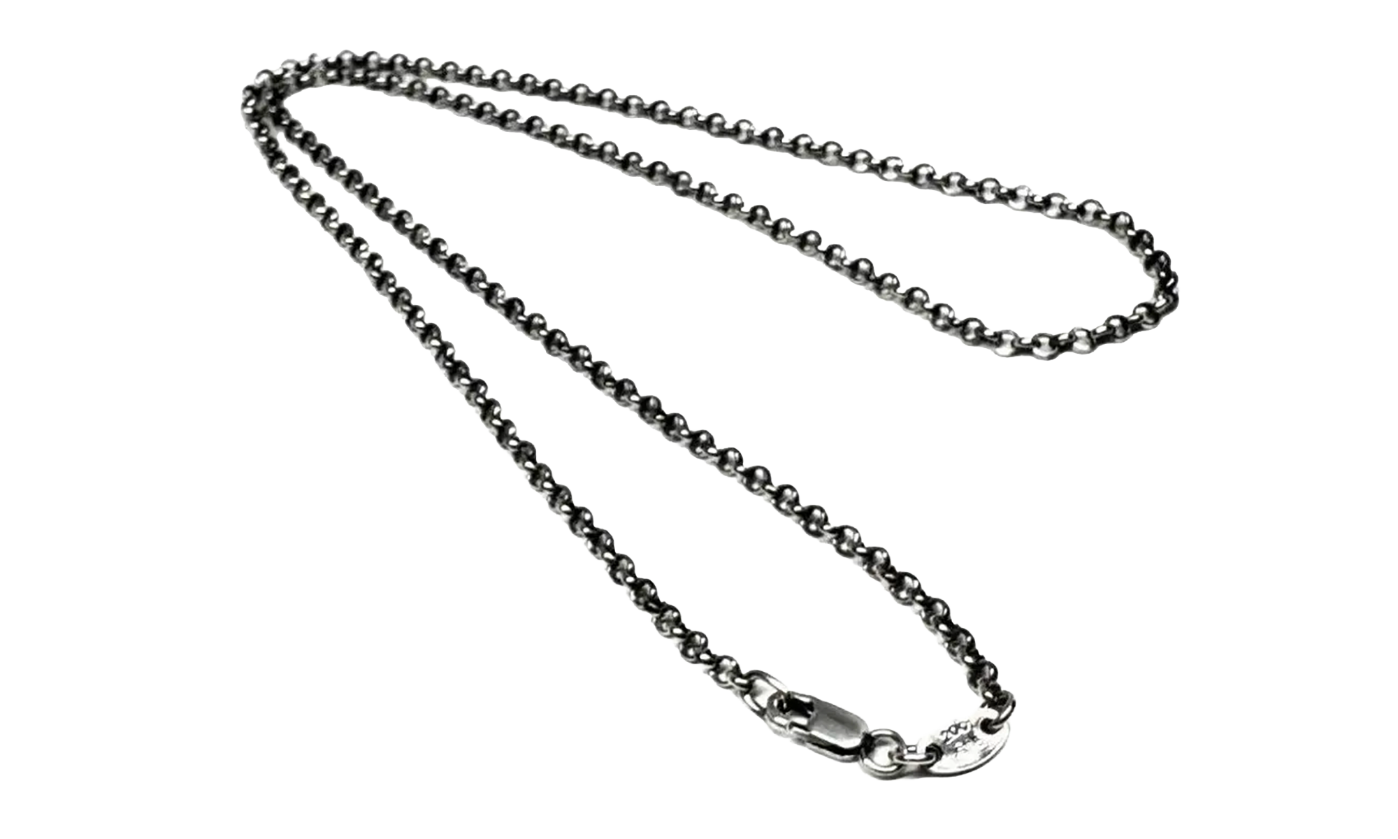 Roll Chain Necklace SV925 "Silver" CHRM0744