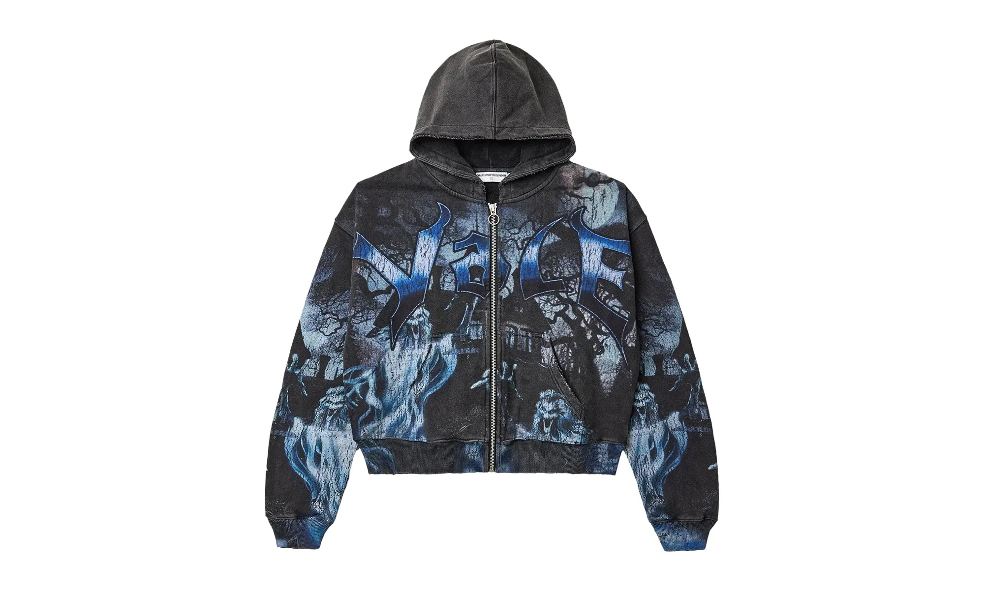 Casper Zip-Up Hoodie "Black Camo" 11451 10004VFCZUH BLAC