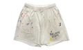Insomnia Logo Sweatshorts "White Multi" GDISGv