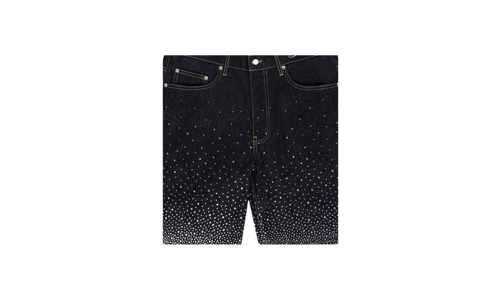 Star Dust Denim Shorts "Indigo" SP5der188