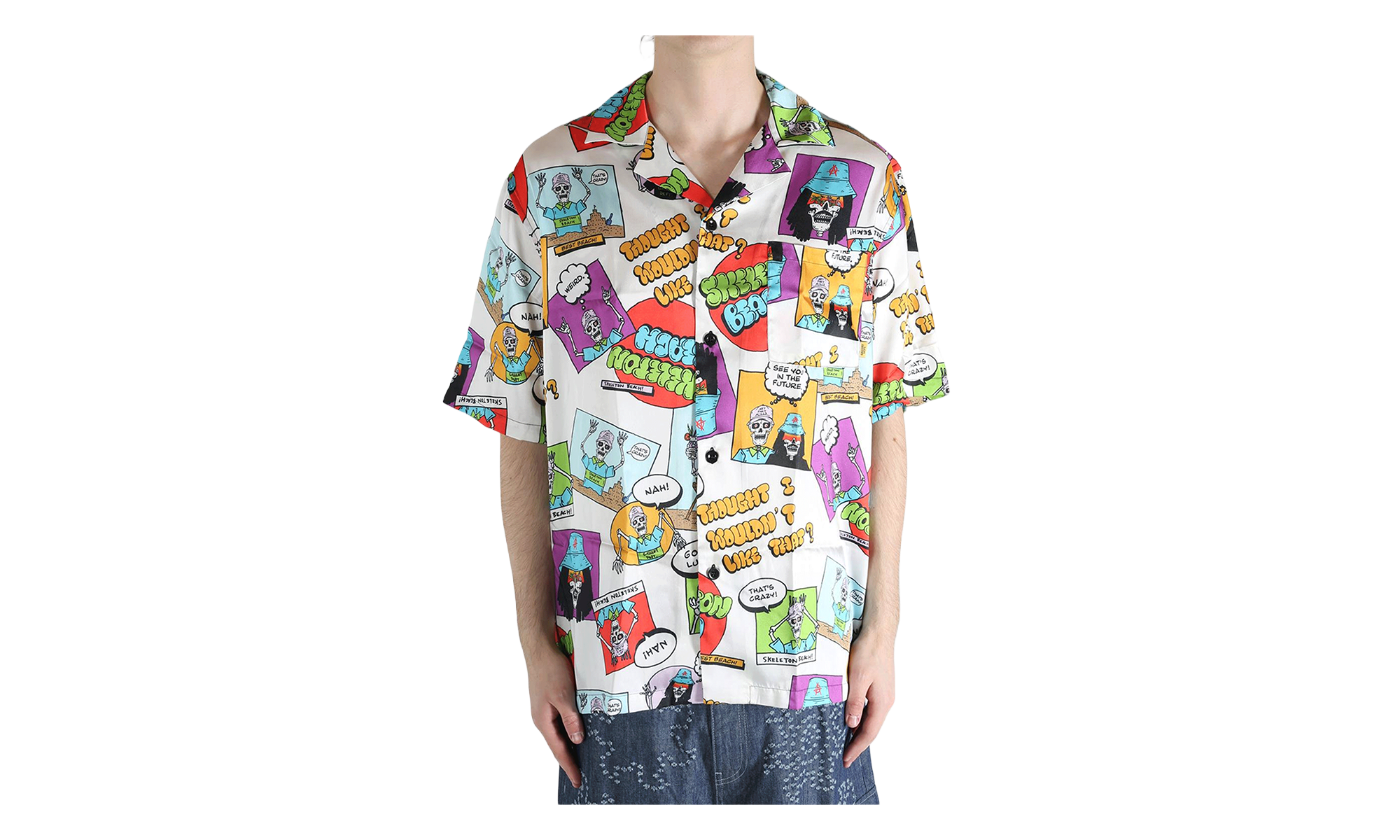Skeleton Beach Edition Wilson Shirt "Skeleton Beach Comic" GD099