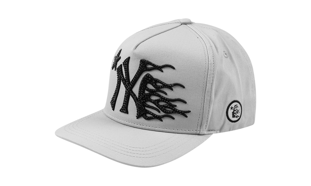 NY Snapback Hat "Grey" HSR032