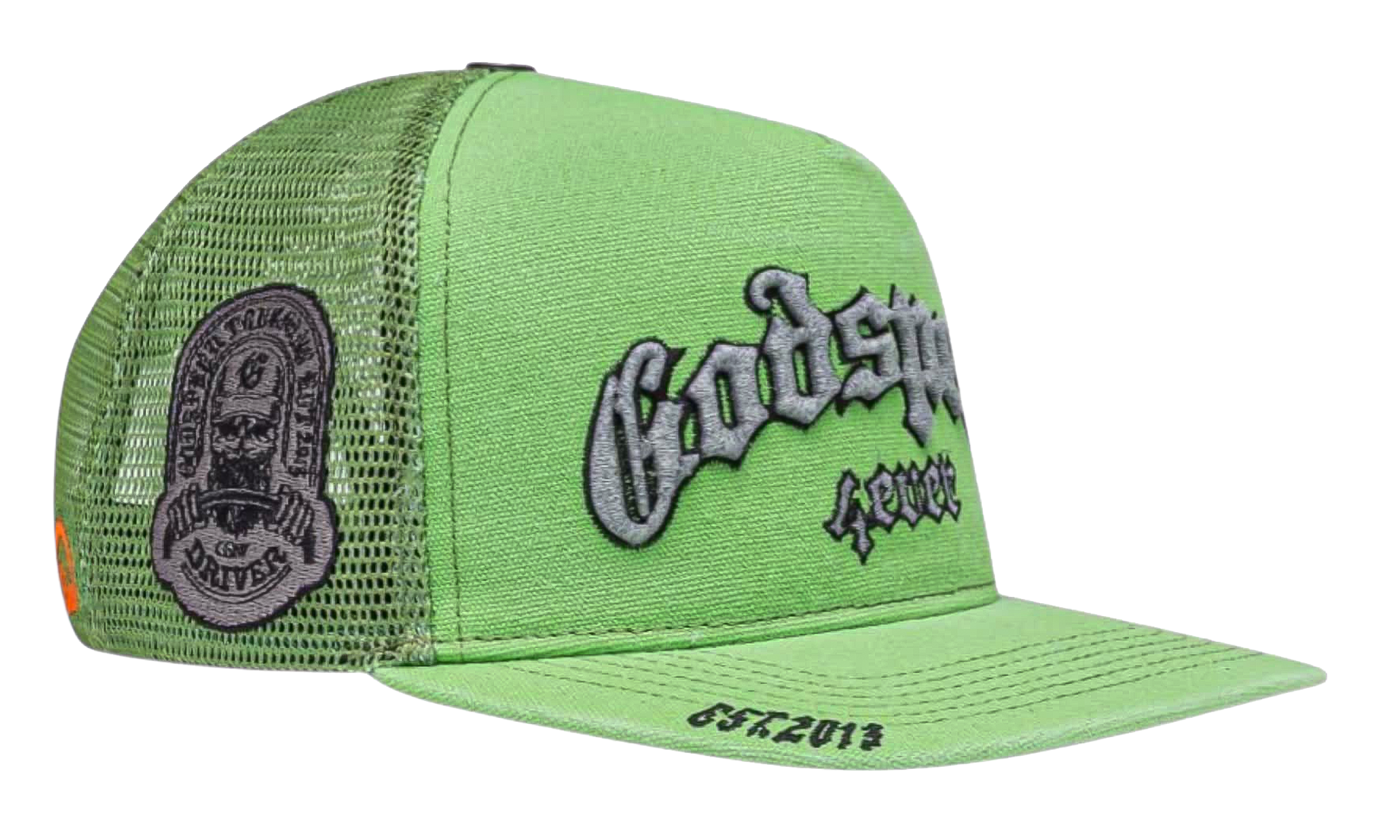 GS Forever Trucker Hat "Lime Washed / Grey" GS131