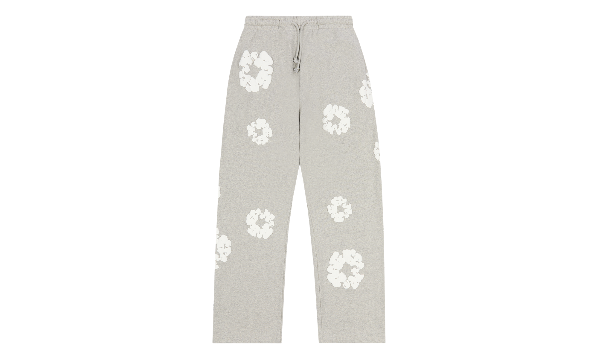 Cotton Wreath Baggy Sweatpants Grey "Grey" DT160