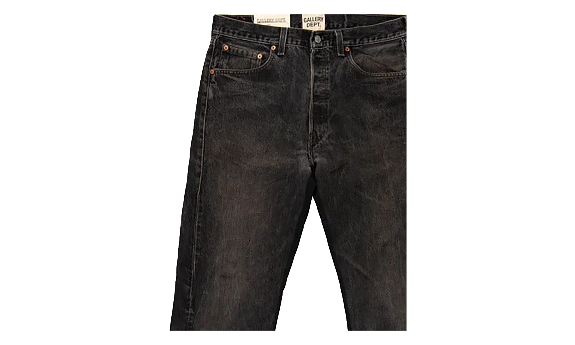 LA FLARE DENIM PANTS "Black" GD078