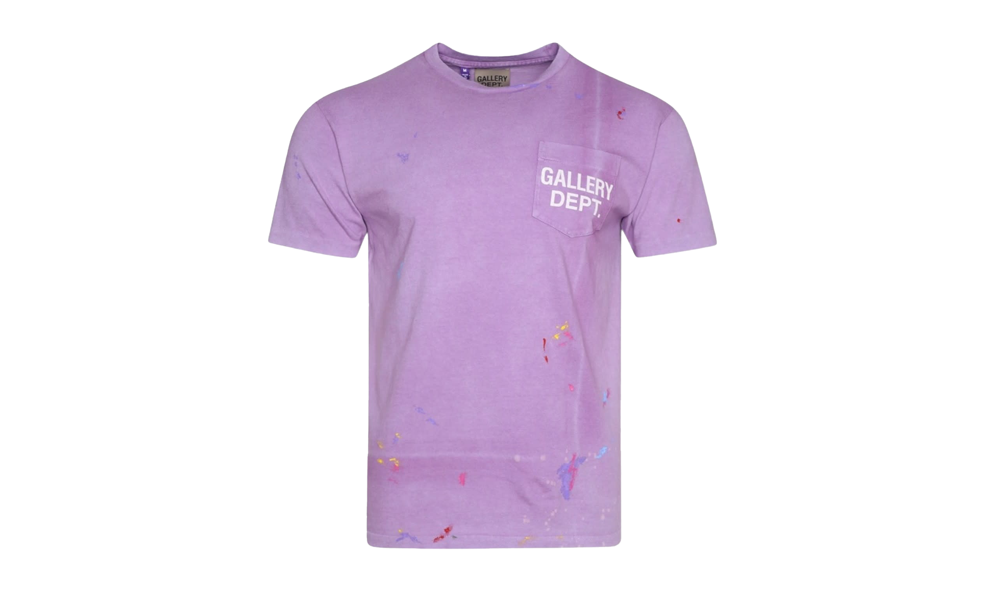 Paint Splatter Logo Tee "Purple" K5Y4R6WK
