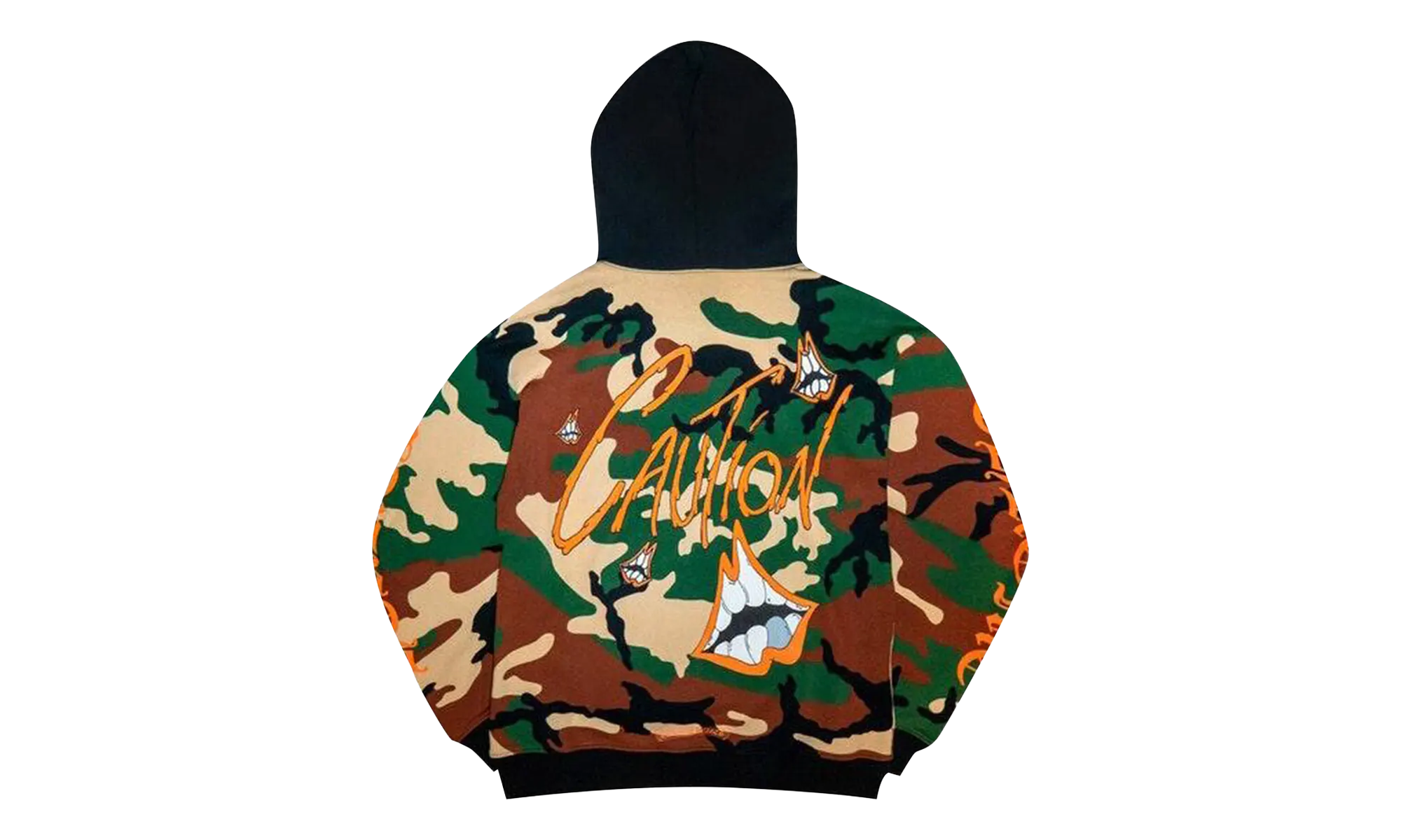 Matty Boy Caution Hoodie "Camo" CHRM0742