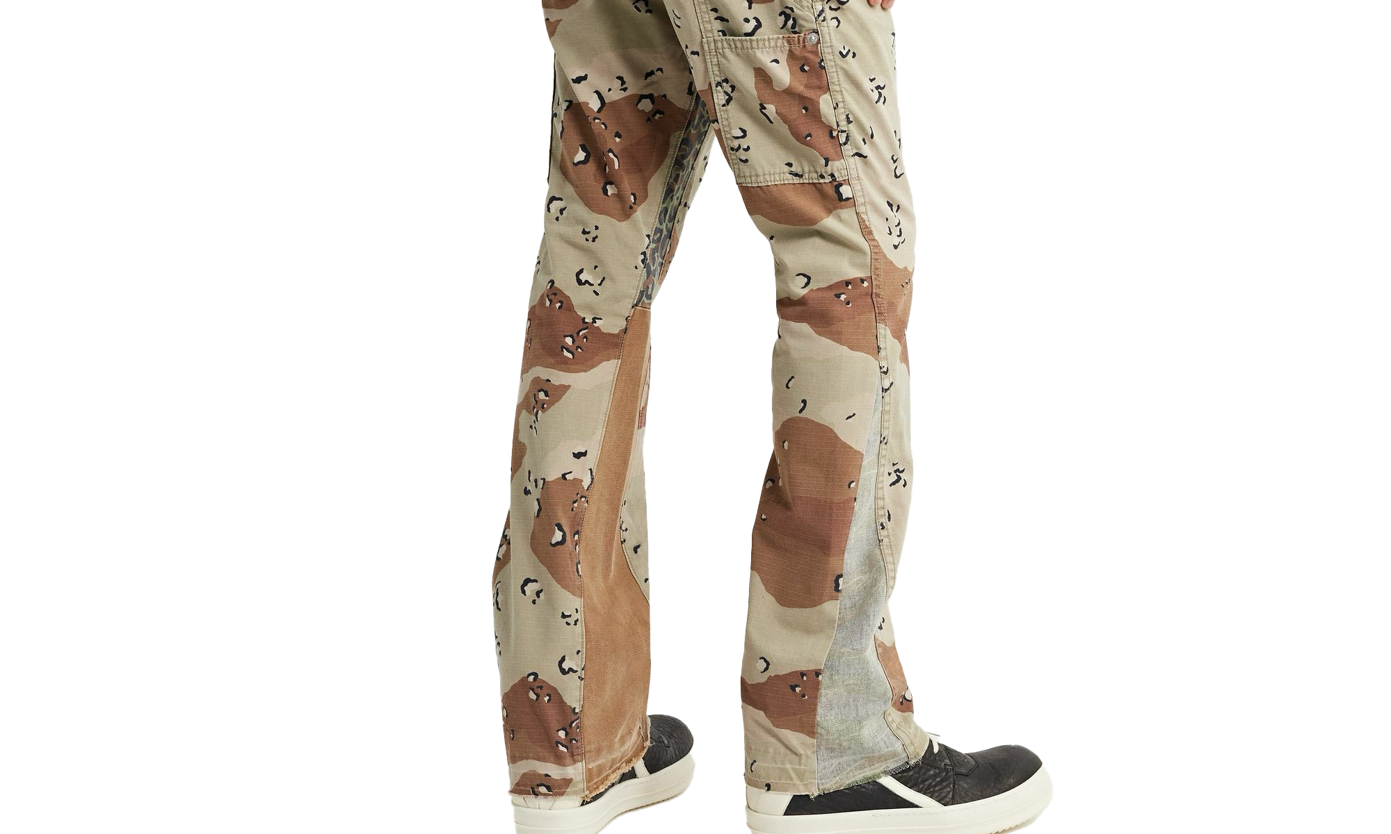 Chocolate Chip LA Flare Camouflage Trousers "Brown" LA 5365 FCHCH