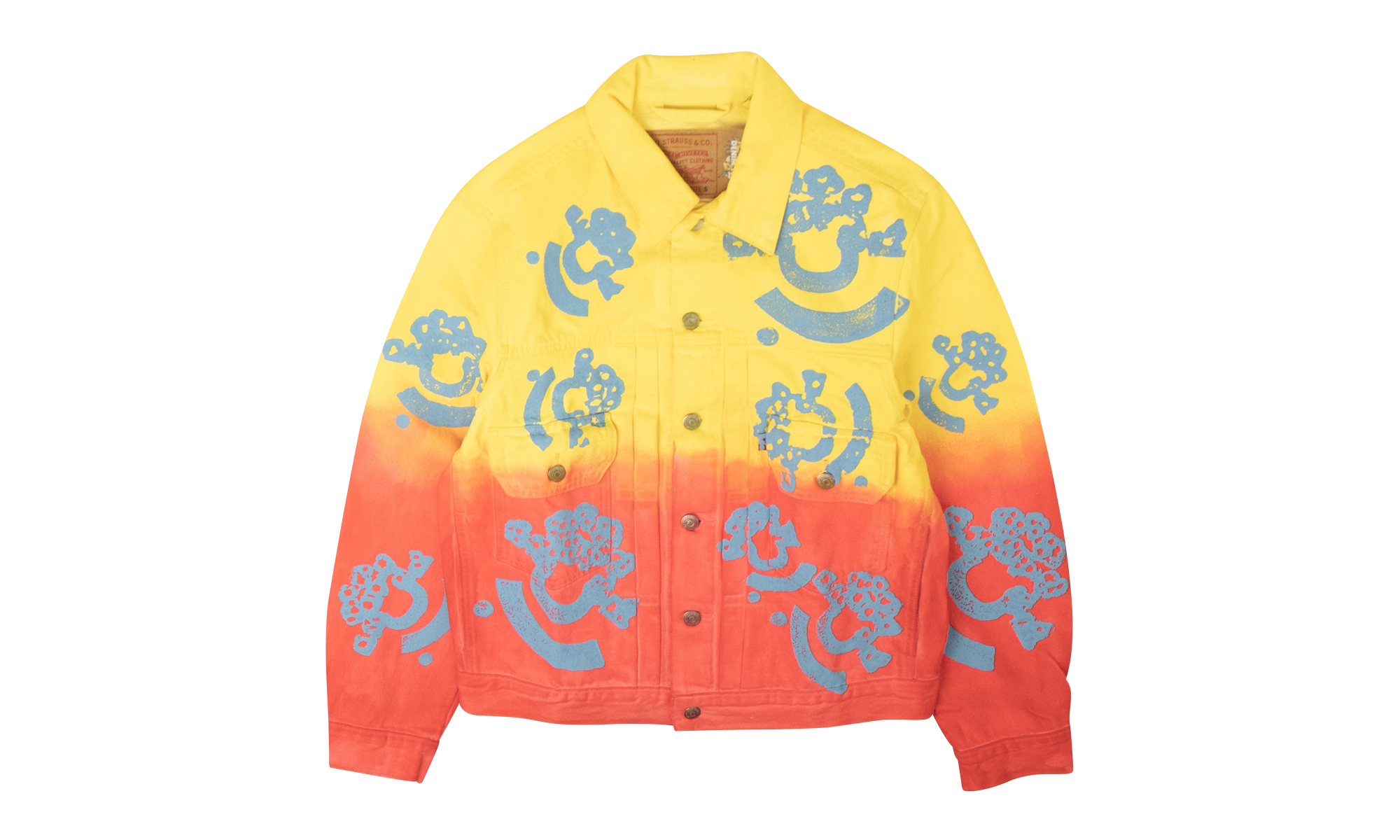Bstroy Tears Type-2 Denim Trucker Jacket "Blue" DNT XOTW 0002