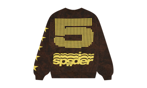 5 Crewneck Sweatshirt "Brown" SP5der172