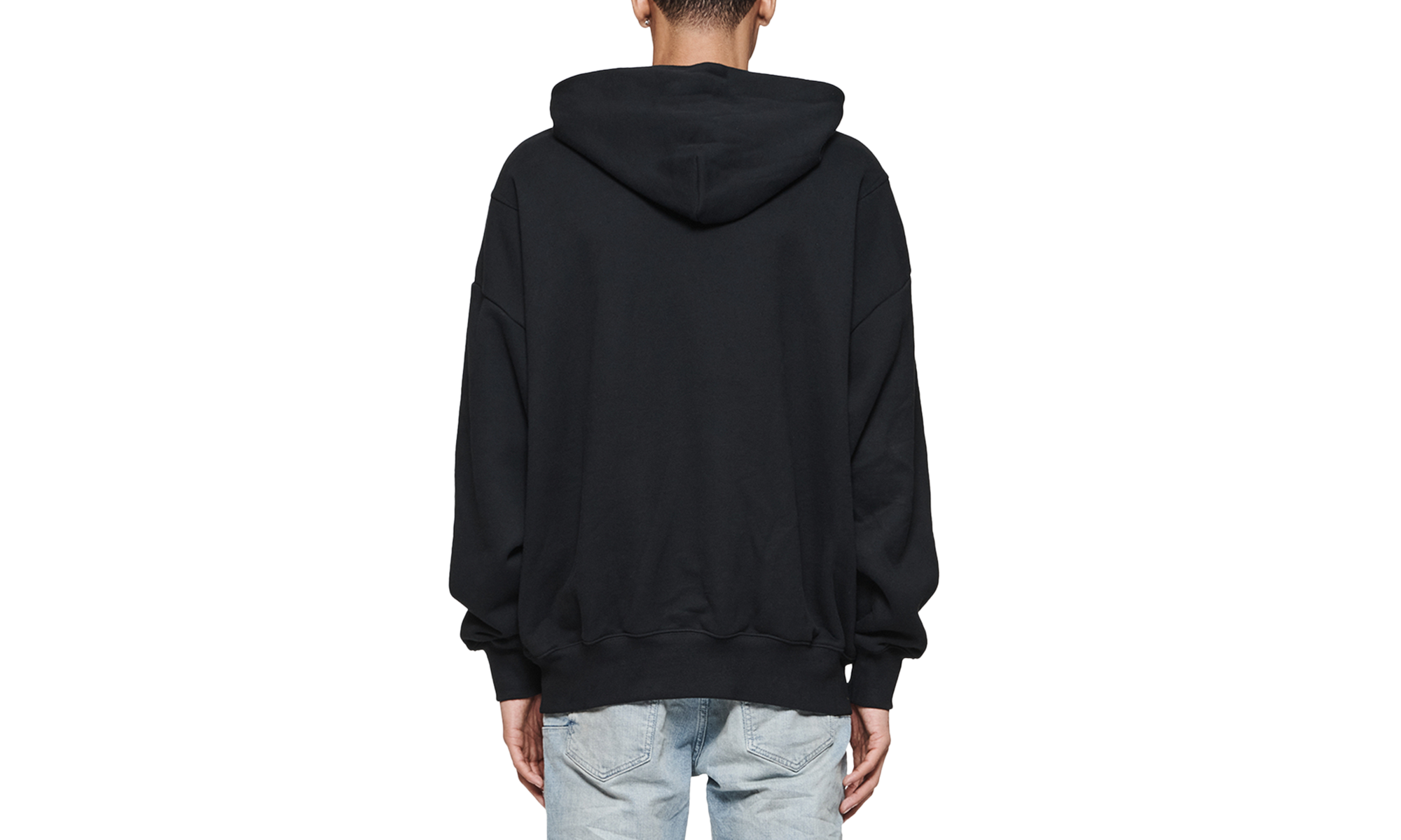 Circle Wordmark Pullover Hoodie 'Black' "Black" P401-HBBW124