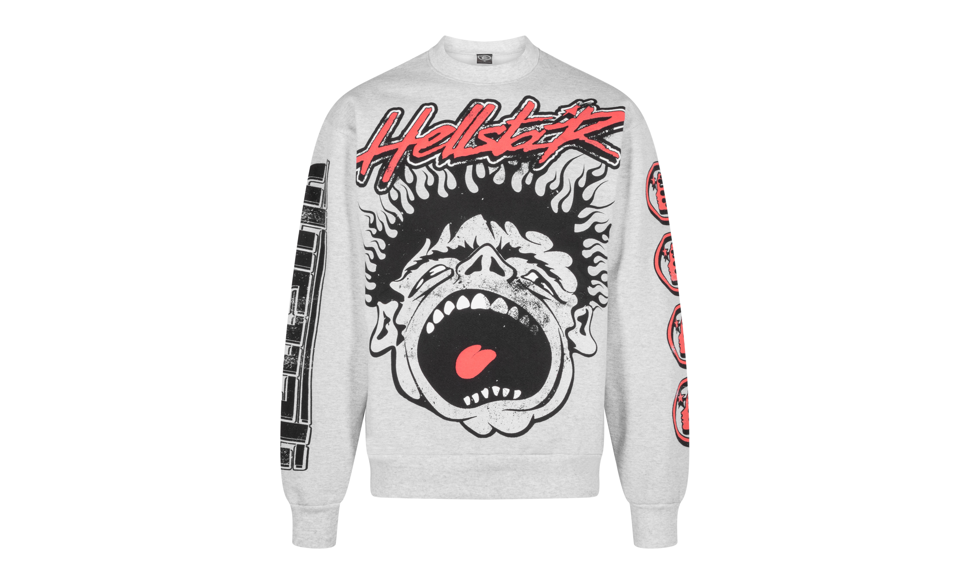 Records Crewneck "Grey" HSR026
