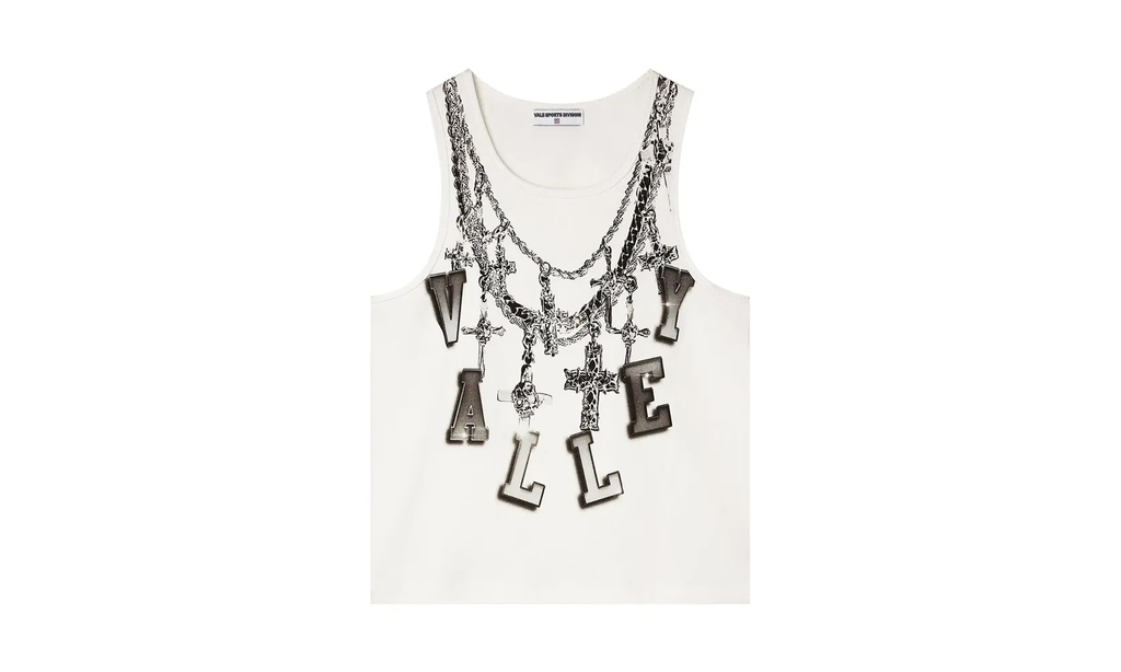 Chain Tank Top "White" VALE 06 002T CT WT