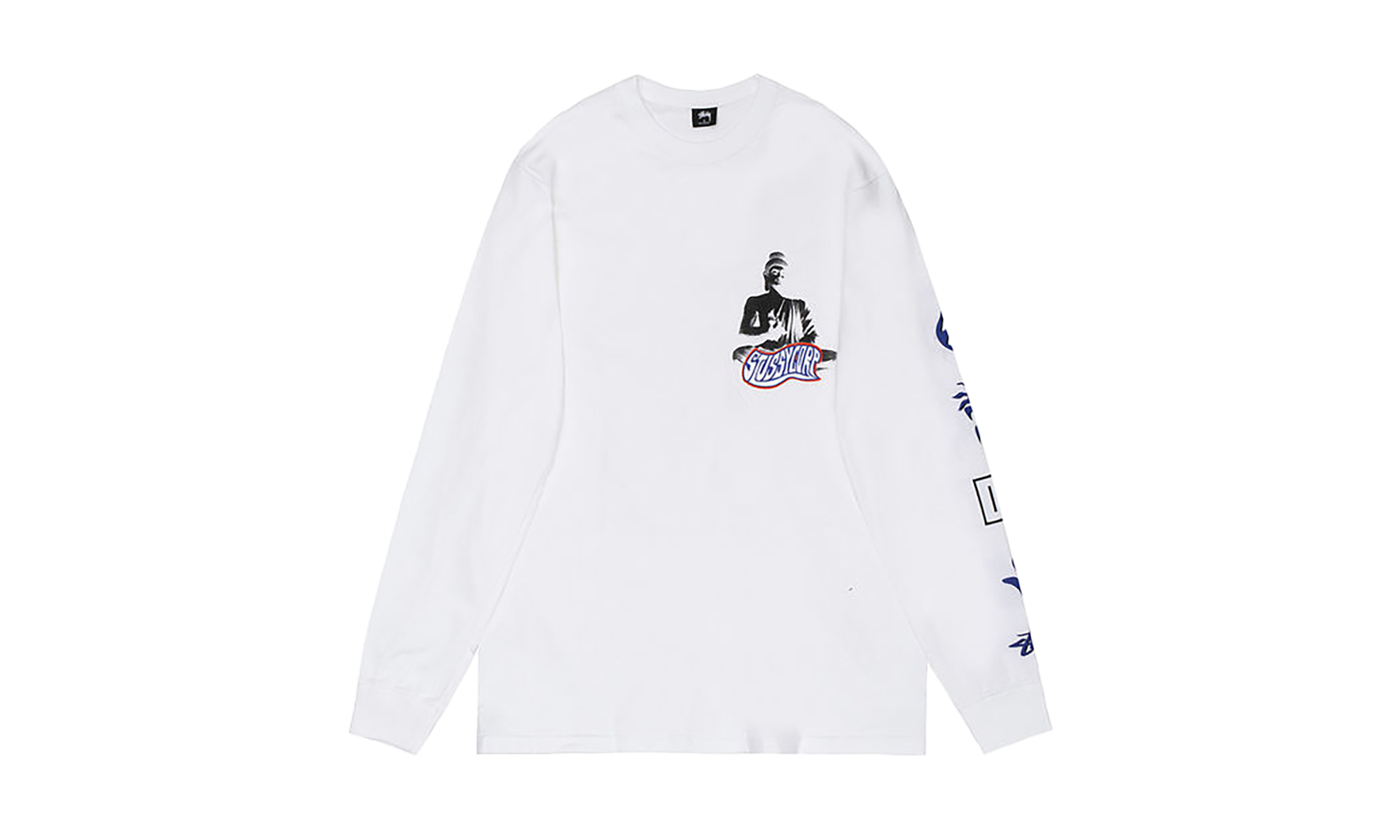 Buddha Longe Sleeve "White" STUS78