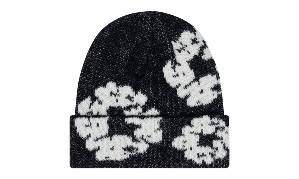 Cotton Wreath Beanie "Black" DT344