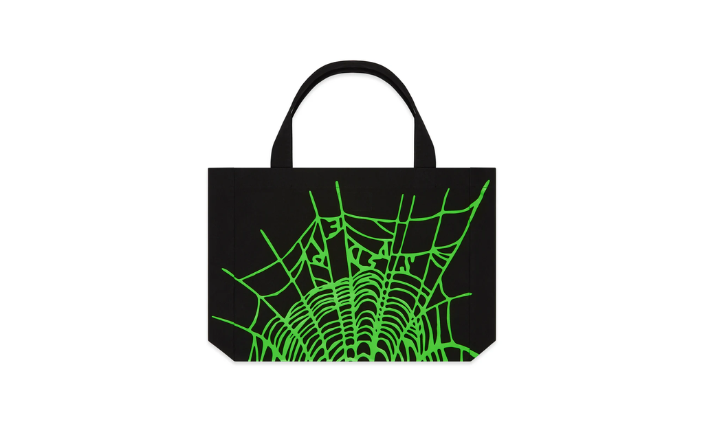Heavy Web Tote "Black / Green" SP5der220