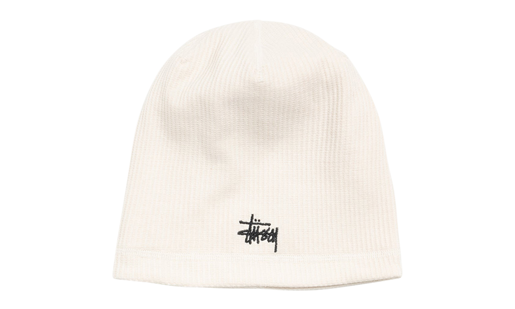WAFFLE SKULLCAP "Bone" STUS374