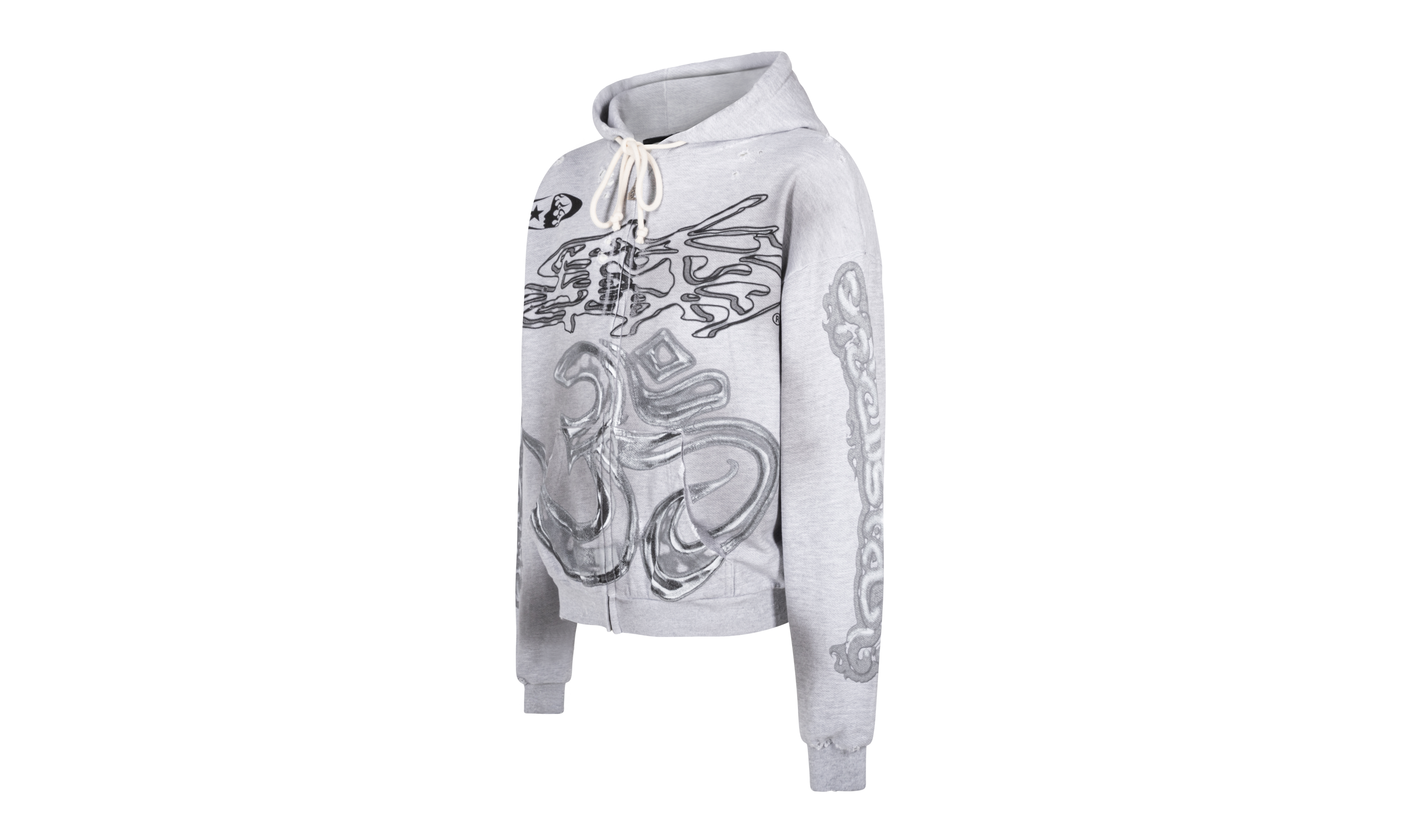 Yoga Zip-Up "Grey" HSR013