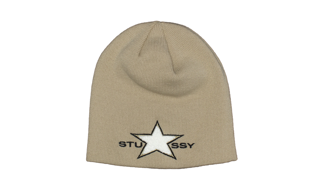Skullcap Chenille Beanie "Sand" STUS265