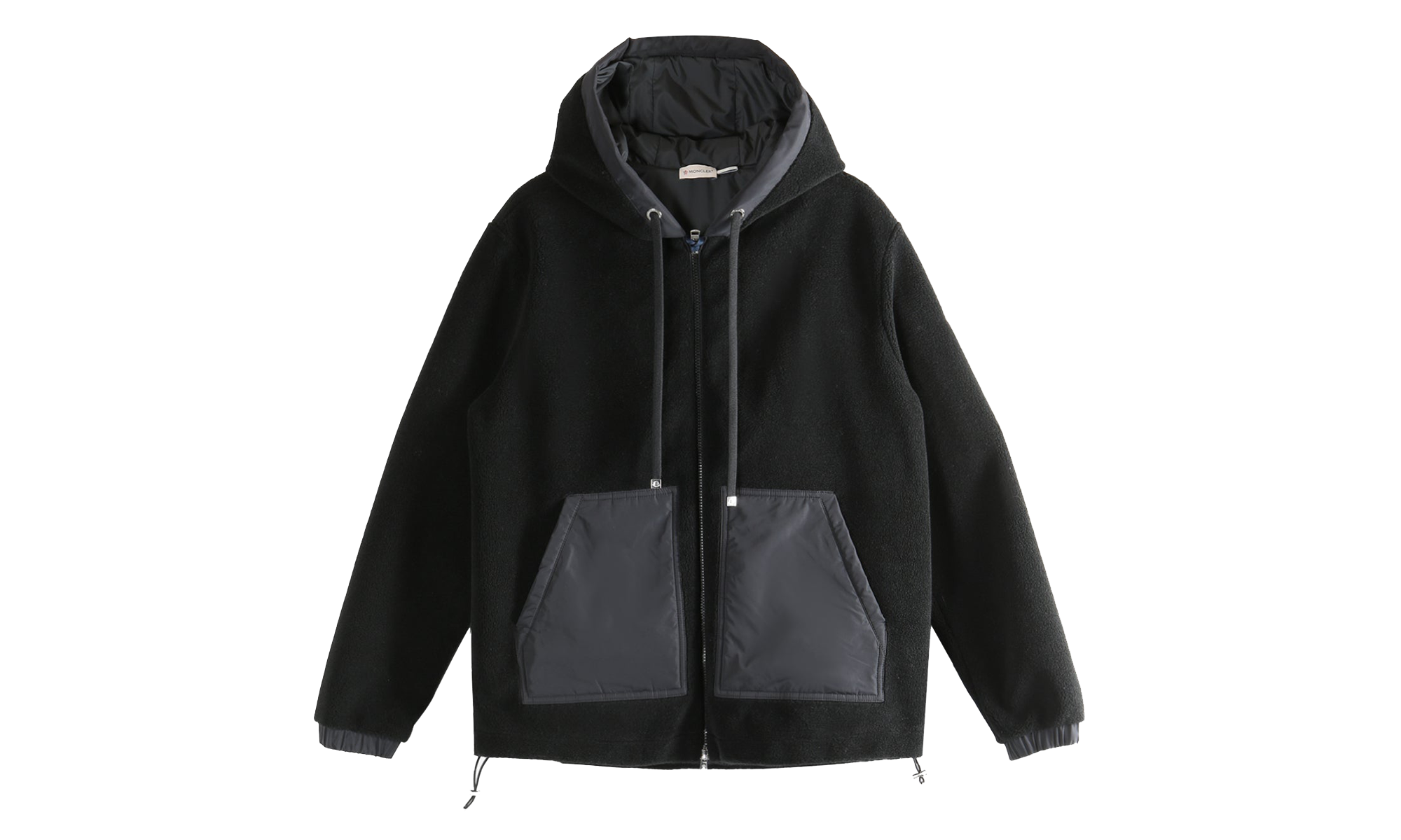 Zip Up Cardigan "Black" MON55