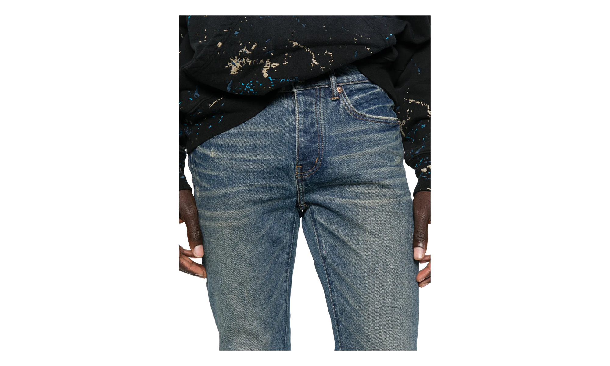 P001 Vintage Denim "Dark Indigo" P001 SKVD126