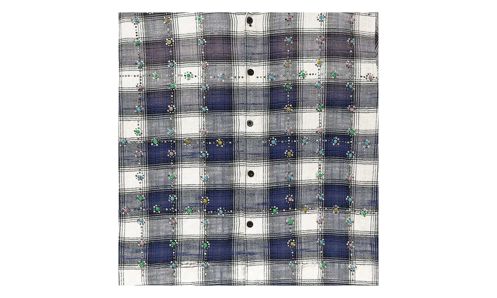 Vale Forever Sky Gems Flannel "'Navy'" VAL19