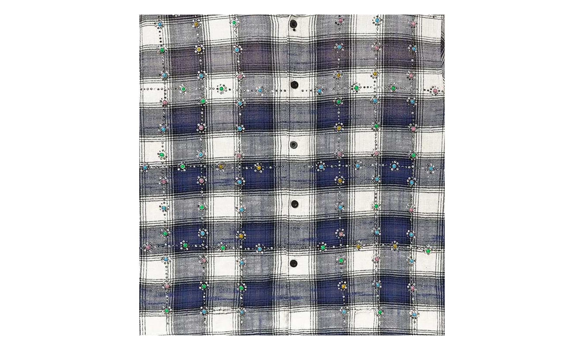 Vale Forever Sky Gems Flannel "'Navy'" VAL19