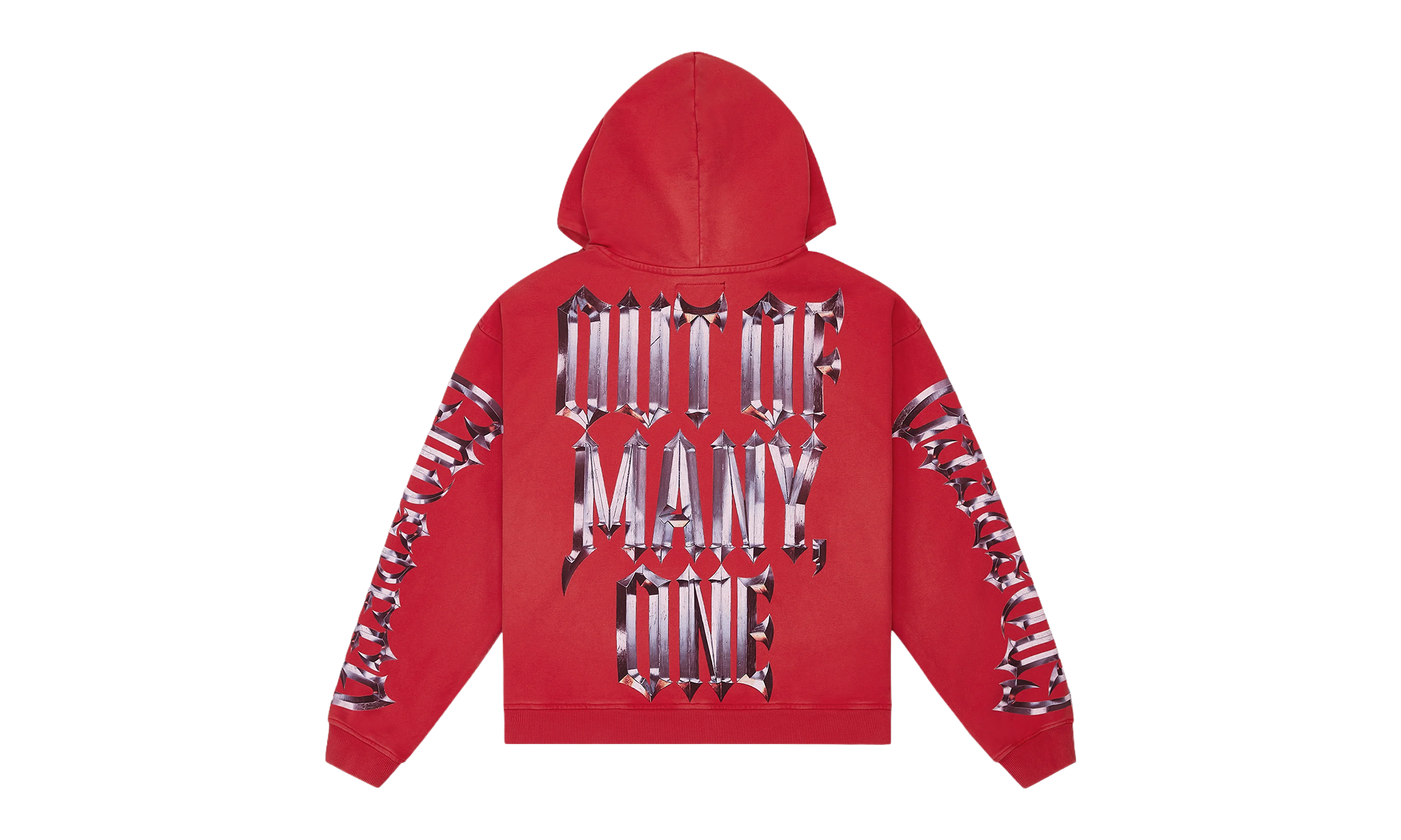 Chrome Motto Hoodie "Red Wash" 9GQZJVR0