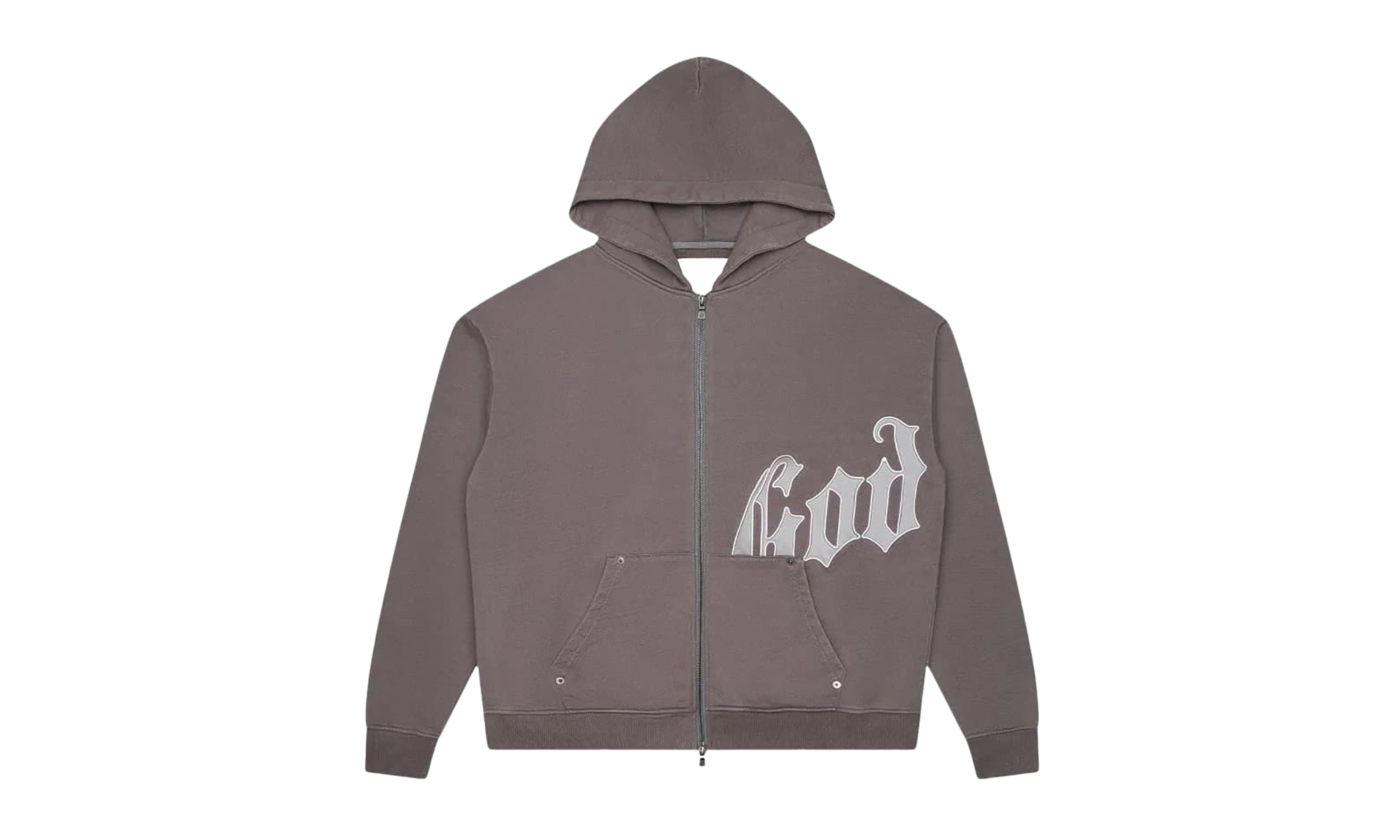 OG Logo V2 Hoodie "Stone Grey" IR7RG586